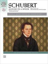 Schubert -- Allegro in a Minor, Op. 144 (