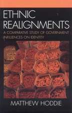 Ethnic Realignment: A Comparative Study of Government Influences on Identity