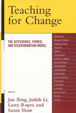 Teaching for Change: The Difference, Power, and Discrimination Model