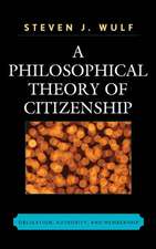 A Philosophical Theory of Citizenship