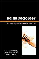 Doing Sociology