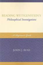 Reading Wittgenstein's Philosophical Investigations