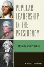 Popular Leadership in the Presidency