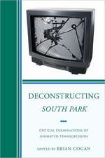 Deconstructing South Park