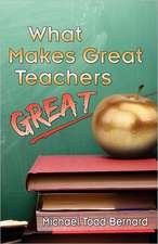 What Makes Great Teachers Great