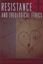 Resistance and Theological Ethics