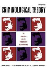 Criminological Theory