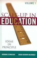 Scale-Up in Education, Volume 1