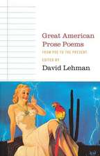 Great American Prose Poems: From Poe to the Present