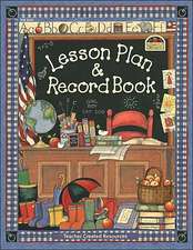 Susan Winget Lesson Plan & Record Book