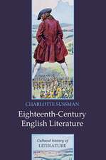 Eighteenth Century English Literature 1660–1789