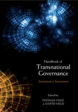 Handbook of Transnational Governance