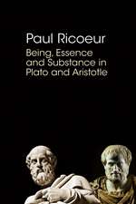 Being, Essence and Substance in Plato and Aristotle