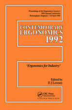 Contemporary Ergonomics: Ergonomics For Industry