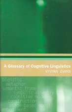 Glossary of Cognitive Linguistics