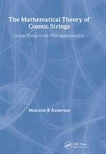 The Mathematical Theory of Cosmic Strings: Cosmic Strings in the Wire Approximation