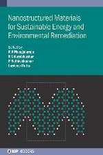 Nanostructured Materials for Sustainable Energy and Environmental Remediation