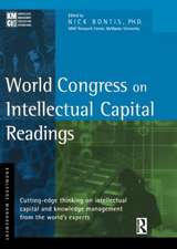 World Congress on Intellectual Capital Readings