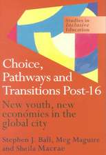 Choice, Pathways and Transitions Post-16: New Youth, New Economies in the Global City