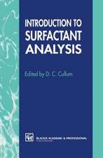 Introduction to Surfactant Analysis