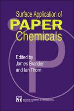 Surface Application of Paper Chemicals