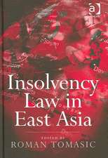 Insolvency Law in East Asia