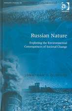 Russian Nature: Exploring the Environmental Consequences of Societal Change