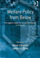 Welfare Policy from Below: Struggles Against Social Exclusion in Europe