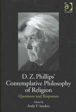 D.Z. Phillips' Contemplative Philosophy of Religion: Questions and Responses