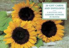 Country Flowers in Bloom Gift Cards [With 20 Envelopes]: A Keepsake Tin Box Featuring 20 High-Quality Fine-Art Gift Cards and Envelopes