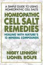 Homeopathic Cell Salt Remedies