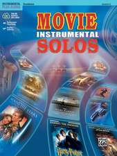 Movie Instrumental Solos: Trombone, Book & CD