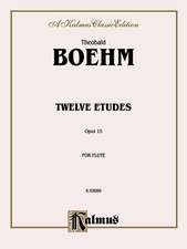 Twelve Studies, Op. 15 for Flute Solo