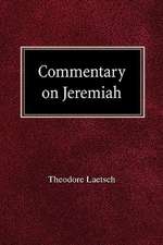 Commentary on Jeremiah