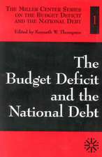 The Budget Deficit and the National Debt