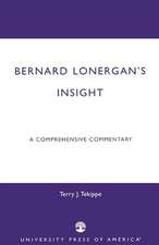 Bernard Lonergan's Insight