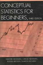 Conceptual Statistics for Beginners