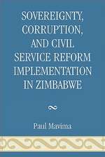 Sovereignty, Corruption and Civil Service Reform Implementation in Zimbabwe