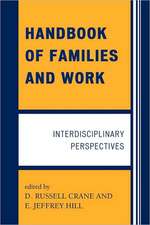 Handbook of Families and Work