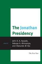 The Jonathan Presidency