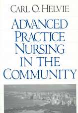 Advanced Practice Nursing in the Community