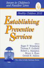 Establishing Preventive Services