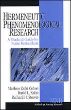 Hermeneutic Phenomenological Research