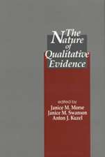 The Nature of Qualitative Evidence