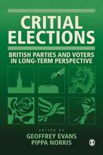 Critical Elections: British Parties and Voters in Long-term Perspective