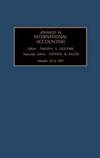 Advances in International Accounting