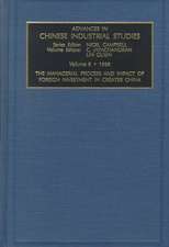 The Managerial Process and Impact of Foreign Investment in Greater China