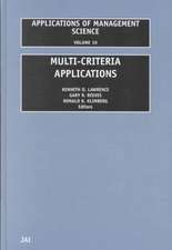 Multi–Criteria Applications