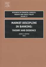 Market Discipline in Banking – Theory and Evidence