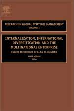 Internalization, International Diversification a – Essays in Honor of Alan M. Rugman